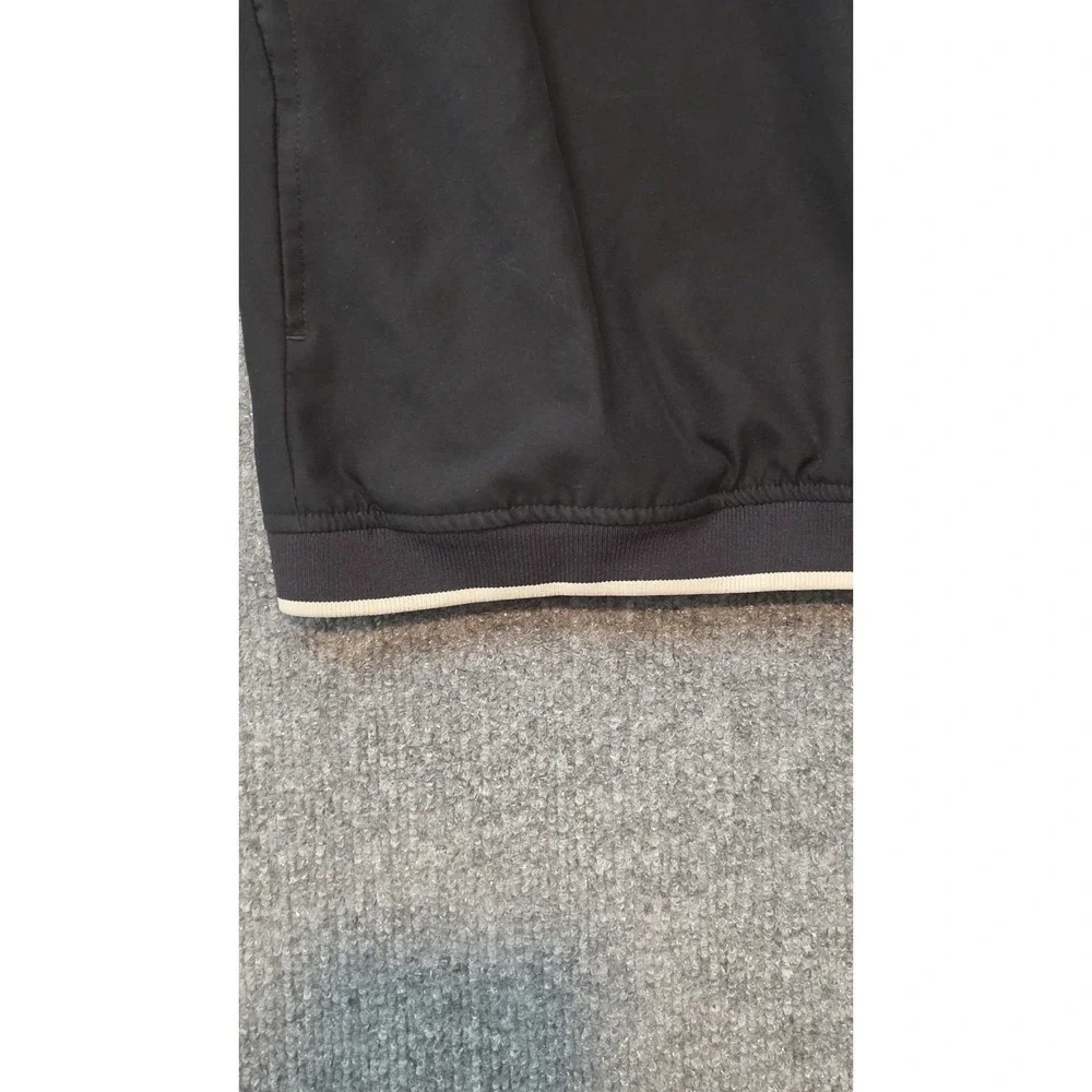 Callaway Golf Mens XL Black V Neck Wind Pullover Sweater Jacket EUC